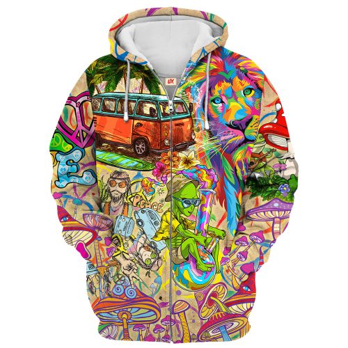 HIPPIE HBLTHI20 Premium Microfleece Zip Hoodie HIPPIE HBLTHI20 Premium Microfleece Zip Hoodie