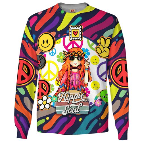 HIPPIE TQTHI24 Premium Microfleece Sweatshirt HIPPIE TQTHI24 Premium Microfleece Sweatshirt