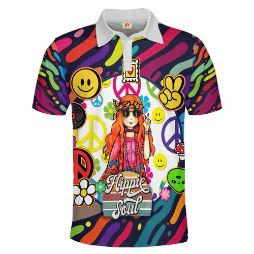 HIPPIE TQTHI24 Premium Polo Shirt HIPPIE TQTHI24 Premium Polo Shirt