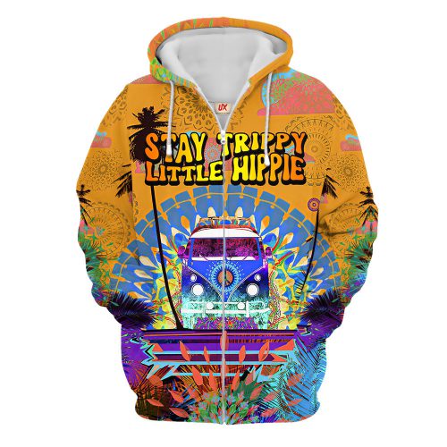 HIPPIE NVHI33 Premium Microfleece Zip Hoodie HIPPIE NVHI33 Premium Microfleece Zip Hoodie