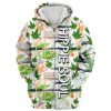 HIPPIE TQTHI25 Premium Microfleece Zip Hoodie HIPPIE TQTHI25 Premium Microfleece Zip Hoodie