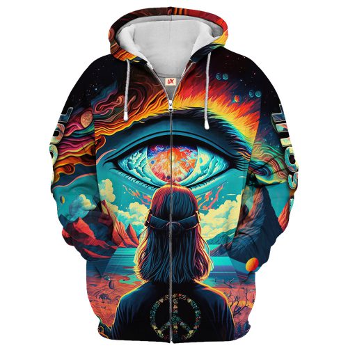 HIPPIE TTHI104 Premium Microfleece Zip Hoodie HIPPIE TTHI104 Premium Microfleece Zip Hoodie