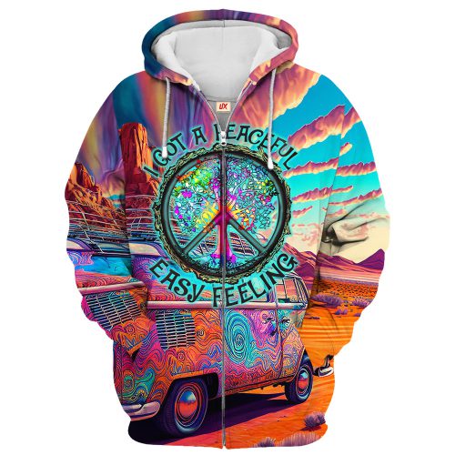 HIPPIE HBLTHI25 Premium Microfleece Zip Hoodie HIPPIE HBLTHI25 Premium Microfleece Zip Hoodie
