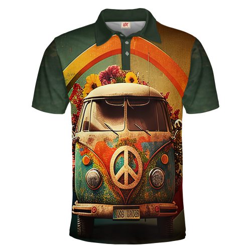 HIPPIE TQTHI34 Premium Polo Shirt HIPPIE TQTHI34 Premium Polo Shirt