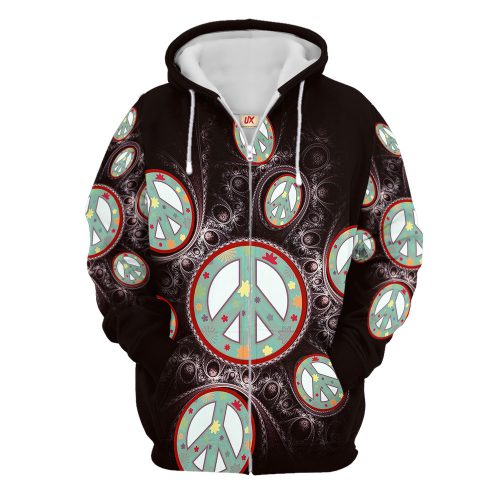 HIPPIE NVHI39 Premium Microfleece Zip Hoodie HIPPIE NVHI39 Premium Microfleece Zip Hoodie