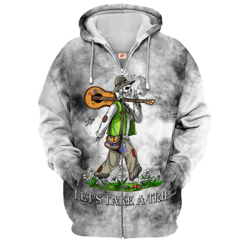 HIPPIE MTHI02 Premium Microfleece Zip Hoodie HIPPIE MTHI02 Premium Microfleece Zip Hoodie