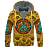 HIPPIE MTHI03 Premium Heavy Fleece Zip Hoodie