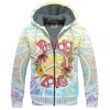 HIPPIE MTHI08 Premium Heavy Fleece Zip Hoodie