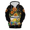 HIPPIE TQTHI42 Premium Microfleece Zip Hoodie HIPPIE TQTHI42 Premium Microfleece Zip Hoodie