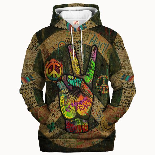 HIPPIE TQTHI42 Premium Microfleece Hoodie HIPPIE TQTHI42 Premium Microfleece Hoodie