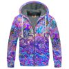 HIPPIE HBLTHI32 Premium Heavy Fleece Zip Hoodie