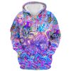 HIPPIE TQTHI42 Premium Microfleece Zip Hoodie HIPPIE TQTHI42 Premium Microfleece Zip Hoodie