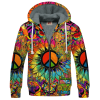 HIPPIE NVHI45 Premium Heavy Fleece Zip Hoodie HIPPIE NVHI45 Premium Heavy Fleece Zip Hoodie