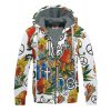 HIPPIE TTHI123 Premium Heavy Fleece Zip Hoodie