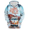 HIPPIE TTHI126 Premium Microfleece Zip Hoodie HIPPIE TTHI126 Premium Microfleece Zip Hoodie