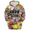 HIPPIE HBLTHI49 Premium Microfleece Zip Hoodie HIPPIE HBLTHI49 Premium Microfleece Zip Hoodie