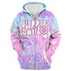 HIPPIE TTHI142 Premium Microfleece Zip Hoodie HIPPIE TTHI142 Premium Microfleece Zip Hoodie
