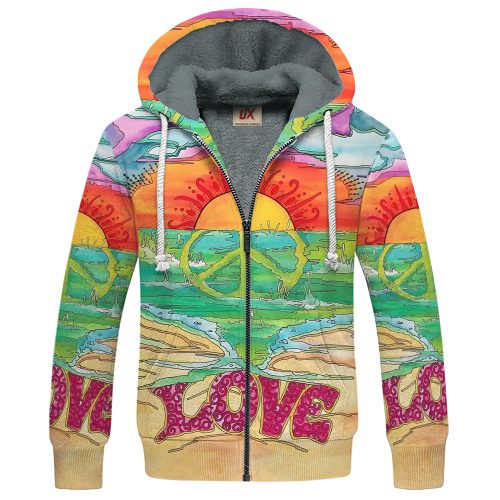 HIPPIE HBLTHI62 Premium Heavy Fleece Zip Hoodie HIPPIE HBLTHI62 Premium Heavy Fleece Zip Hoodie