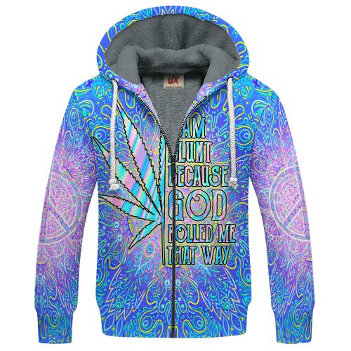 HIPPIE HBLTHI74 Premium Heavy Fleece Zip Hoodie HIPPIE HBLTHI74 Premium Heavy Fleece Zip Hoodie