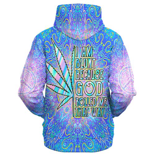 HIPPIE HBLTHI74 Premium Microfleece Zip Hoodie