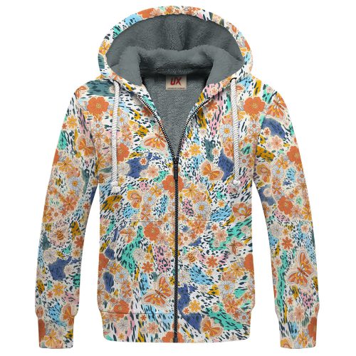 HIPPIE HBLTHI75 Premium Heavy Fleece Zip Hoodie HIPPIE HBLTHI75 Premium Heavy Fleece Zip Hoodie