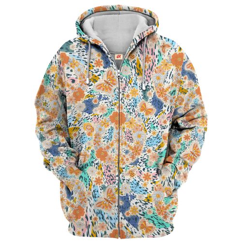 HIPPIE HBLTHI75 Premium Microfleece Zip Hoodie HIPPIE HBLTHI75 Premium Microfleece Zip Hoodie