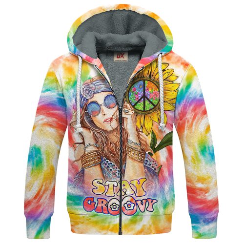 HIPPIE HBLTHI76 Premium Heavy Fleece Zip Hoodie HIPPIE HBLTHI76 Premium Heavy Fleece Zip Hoodie