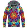 HIPPIE TTHI195 Premium Heavy Fleece Zip Hoodie