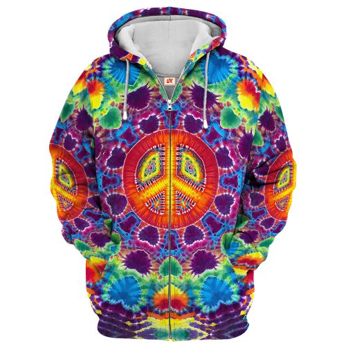 HIPPIE TTHI176 Premium Microfleece Zip Hoodie HIPPIE TTHI176 Premium Microfleece Zip Hoodie
