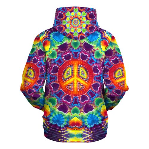 HIPPIE TTHI176 Premium Microfleece Zip Hoodie