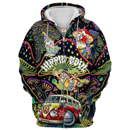 HIPPIE TTHI195 Premium Microfleece Zip Hoodie HIPPIE TTHI195 Premium Microfleece Zip Hoodie