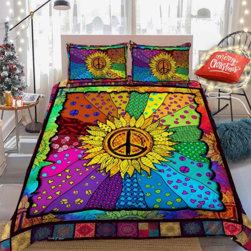 Hippie UXHI12BD Premium Quilt Bedding Set Hippie UXHI12BD Premium Quilt Bedding Set
