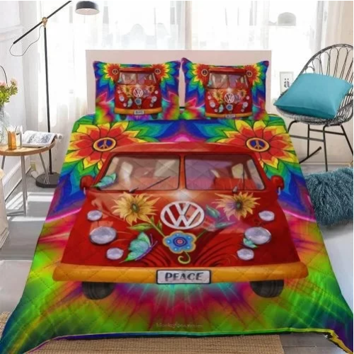 Hippie UXHI05-BD Premium Quilt Bedding Set