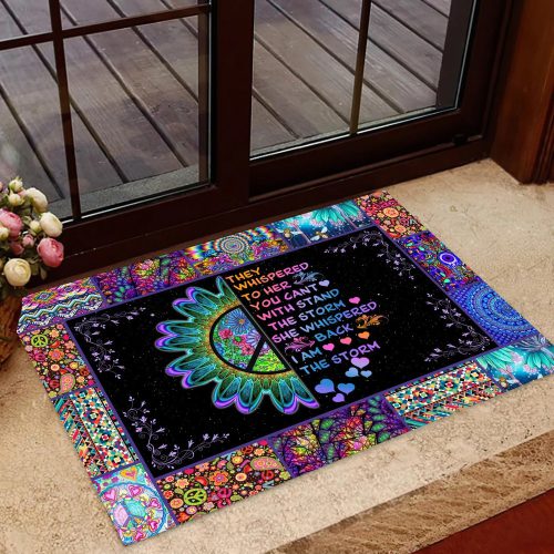 Hippie Premium Rubber Doormat UXHI51DM