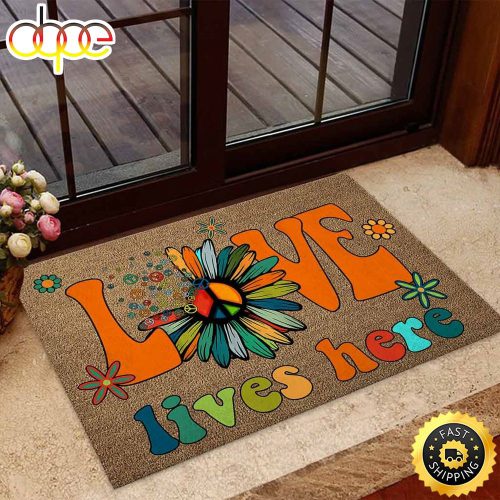 Hippie Premium Rubber Doormat