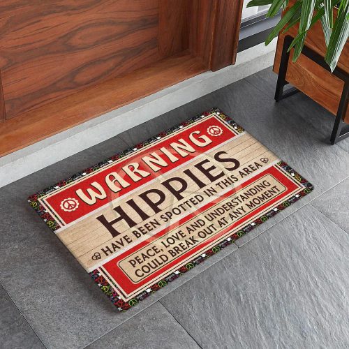 Hippie Premium Rubber Doormat UXHI12-DM