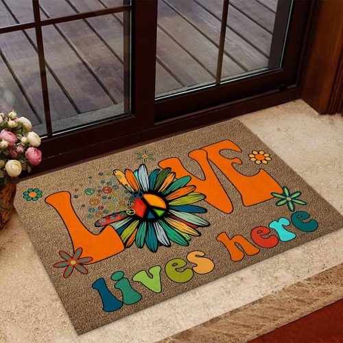 Hippie Premium Rubber Doormat UXHI67DM