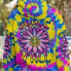HIPPIE  EVERYTHING IS MAGICAL WHEN YOU SEE IT TREE OF LIFE MOON Premium Microfleece Hoodie