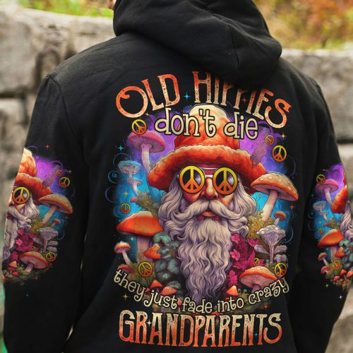 OLD HIPPIES Premium Microfleece Hoodie